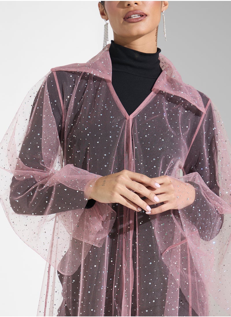 Sheer Abaya