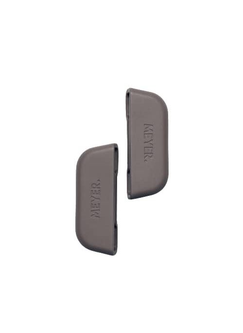 Meyer Cast Iron Skillet Silicone 2 Piece Hot Handle Holder | Frying Pan Holder | Iron Kadai Handle Holder | Grip Cover for Cast Iron Skillet | Heat Resistant Pot Holder for Cast Iron Cookware, Brown