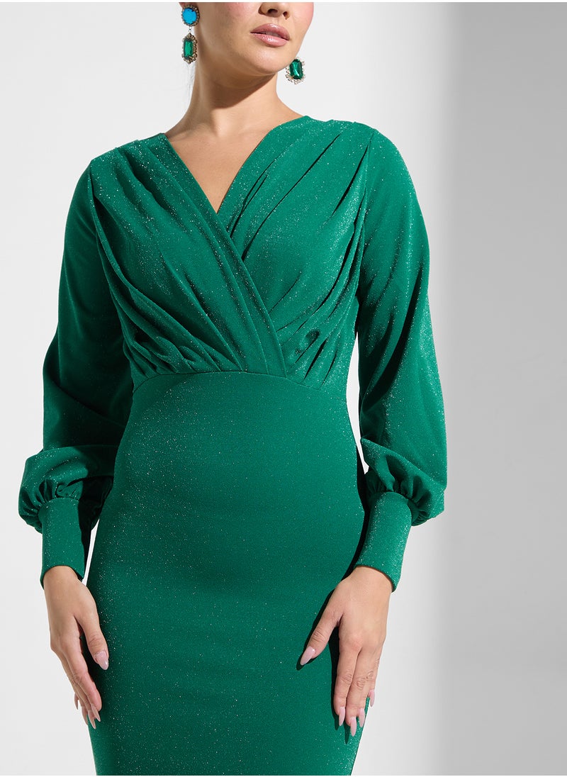 Shimmer Bodycon Dress