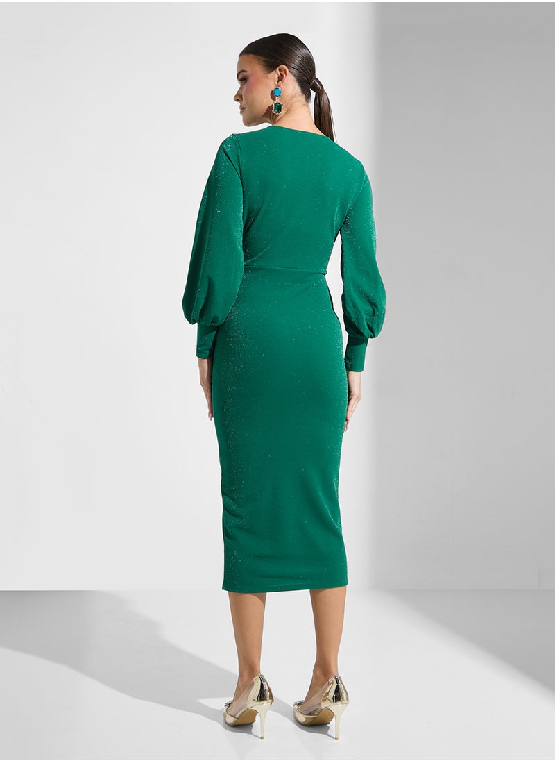 Shimmer Bodycon Dress