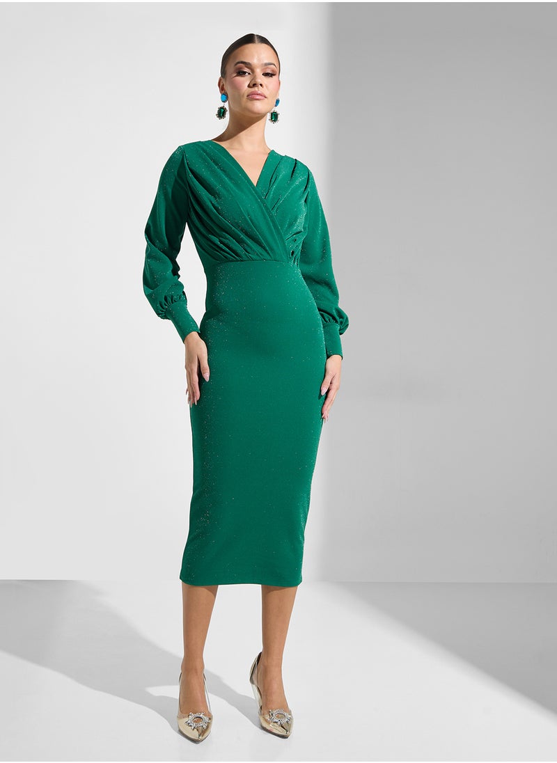 Shimmer Bodycon Dress