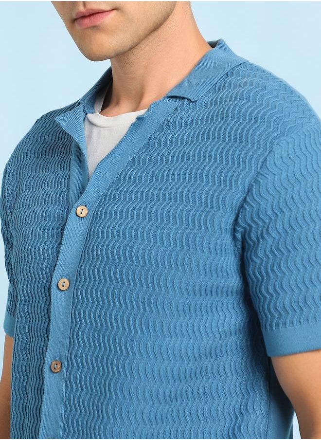 Men's Steller 100% Cotton Solid Pattern Slim Fit T-Shirt