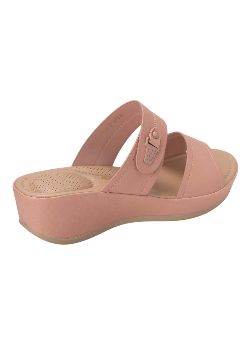 Bata Comfit Casual Wedge Sandals