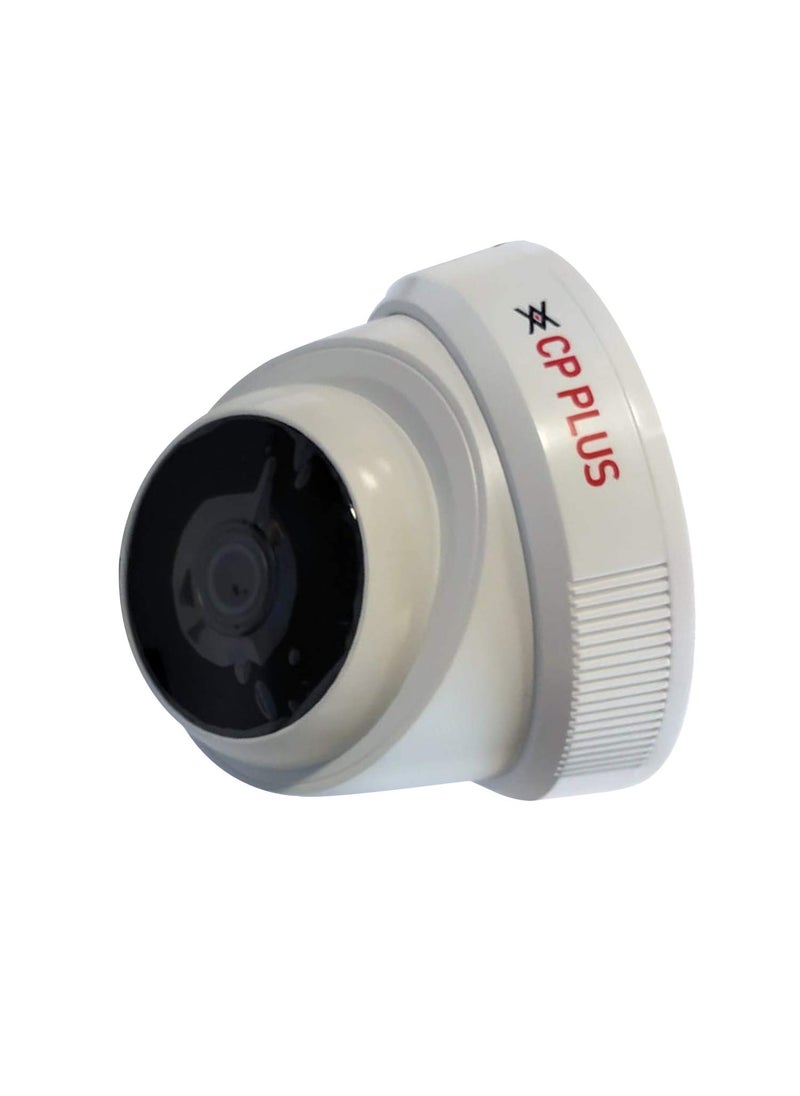 CP PLUS 2.4MP, 1080p IR Dome Wired Camera - 20Mtr White