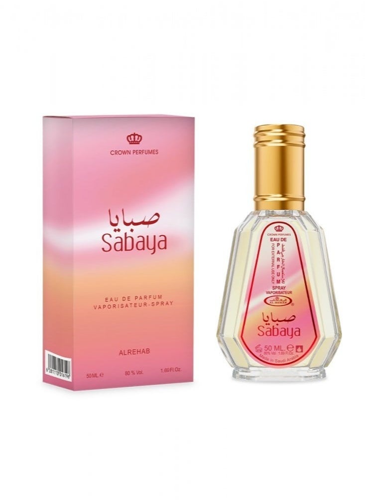 Sabaya Natural Eau De Parfum 50ml (Pack of 6)