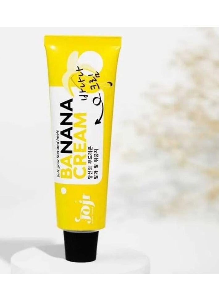 Joji Banana Cream 50g – Soften Cracked Heels & Dry Feet Fast | Moisturizing Foot Cream for Smooth, Supple Skin