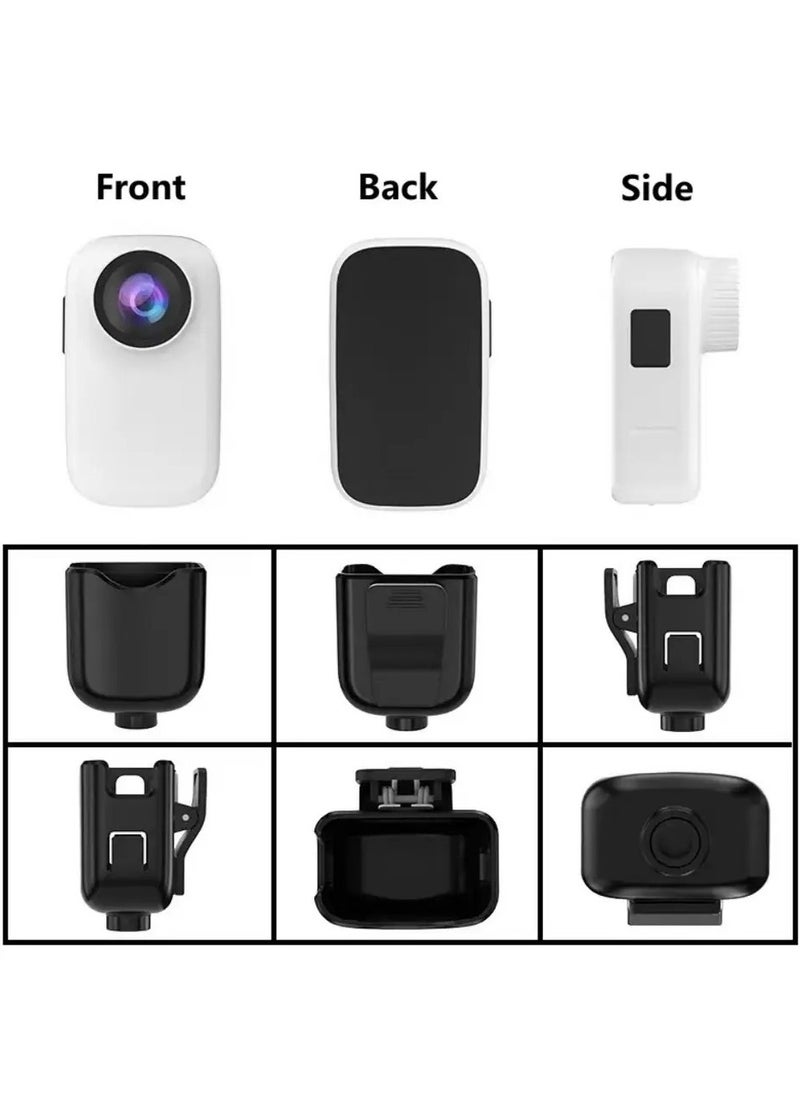 4K30FPS Mini Thumb Action Camera with Touch Screen, Wearable & Portable Sports Camera, 1.5
