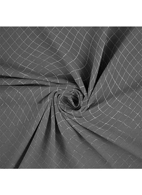 BSB HOME Premium Cotton Elastic Fitted Embossed Linen Bedsheets with 2 King Size Pillow Covers | Double Bed with All Around Elastic 210 TC Supersoft | Size - King Size 78X72+10 Inches, Grey