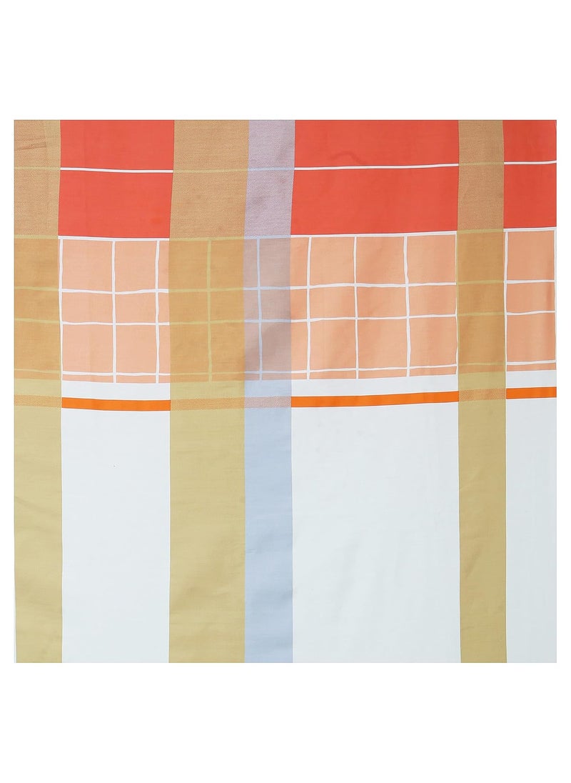 Portico New York Magnum Printed Super King Size Bedsheet with 2 PC Pillow Covers-(Multicolor, 274X274cm)