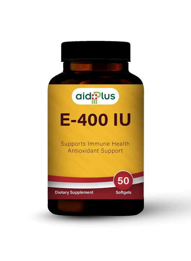 E-400 IU – 50 Capsules