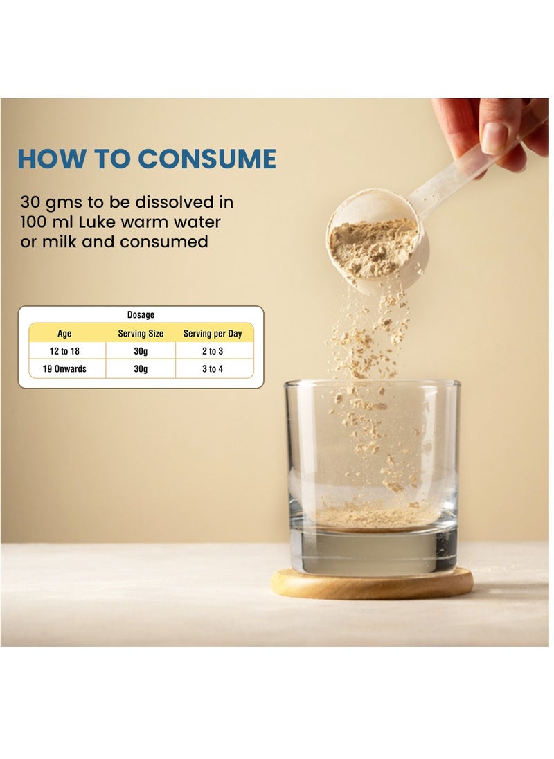 British Biologicals B-Protin Nutritional Supplement | Whey, Soy & Casein Blend | Immunity & Energy Support | Vitamin A, Folic Acid & Zinc | Supports Digestion | Gluten-Free | Vanilla Flavour | 400g