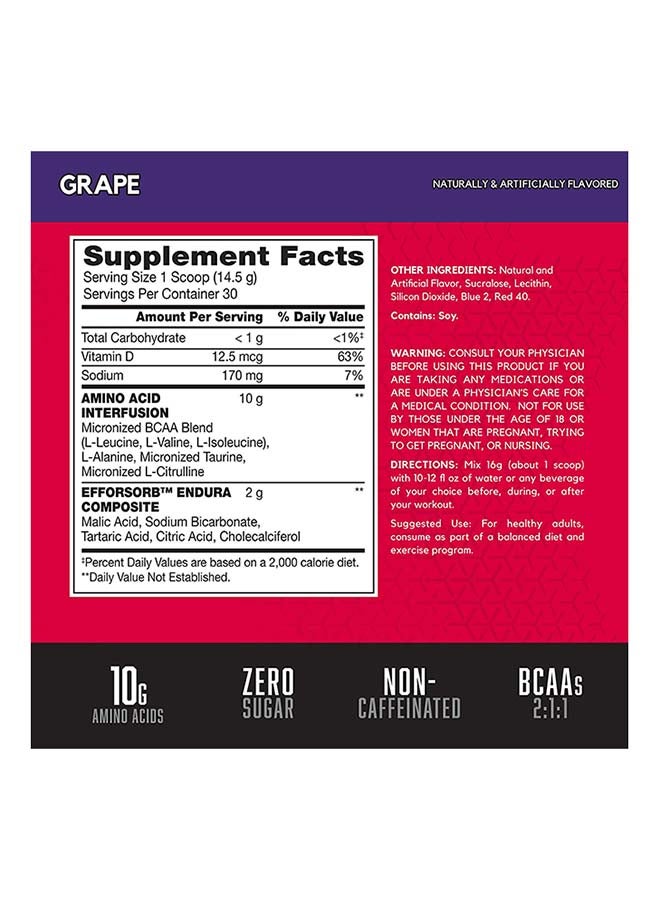 Bsn Amino X Grape 435G