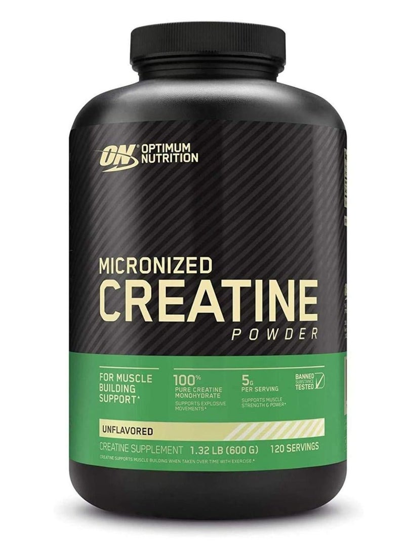 Creatine Powder Unflavored 600g