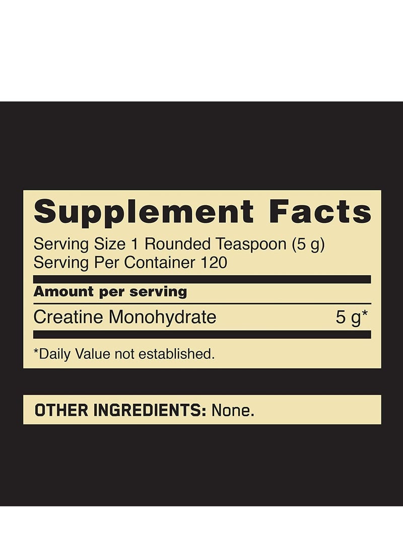 Creatine Powder Unflavored 600g