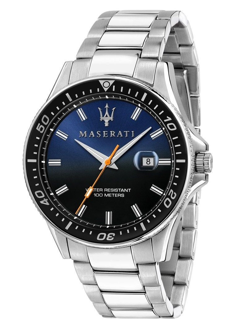 Men's Sfida Analog Multicolor Dial Stainless Steel Watch R8853140001 -44mm