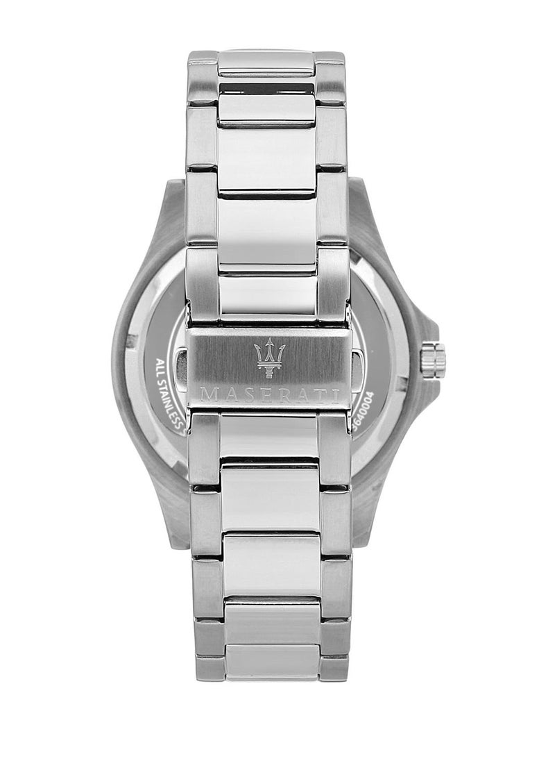 Men's Sfida Analog Multicolor Dial Stainless Steel Watch R8853140001 -44mm