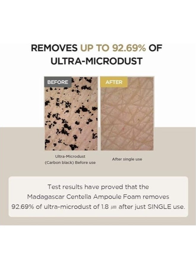 Madagascar Centella Ampoule Foam, 125mL Pack of 2