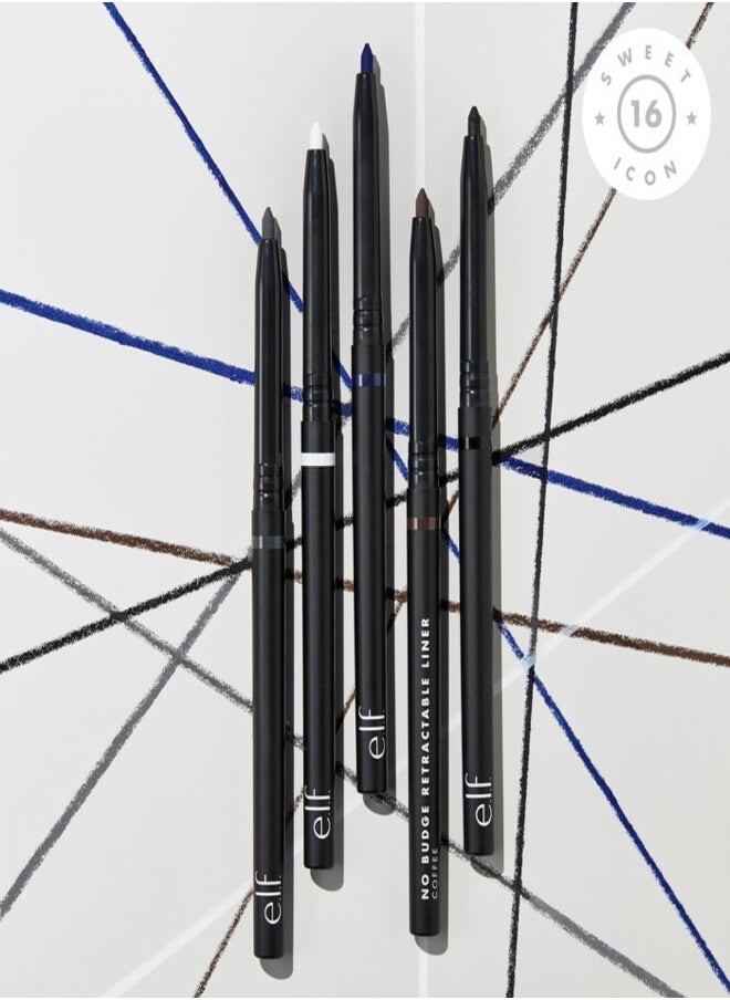 No Budge Retractable Eyeliner Charcoal Waterproof 0.23g