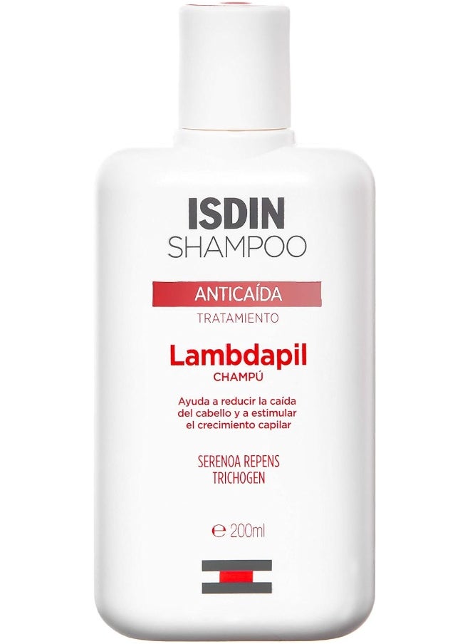 Isdin Lambdapil Anti-Hair Loss Shampoo (200Ml) | Helps Reduce Excessive Hair Loss And Stimulate Follicle Growth