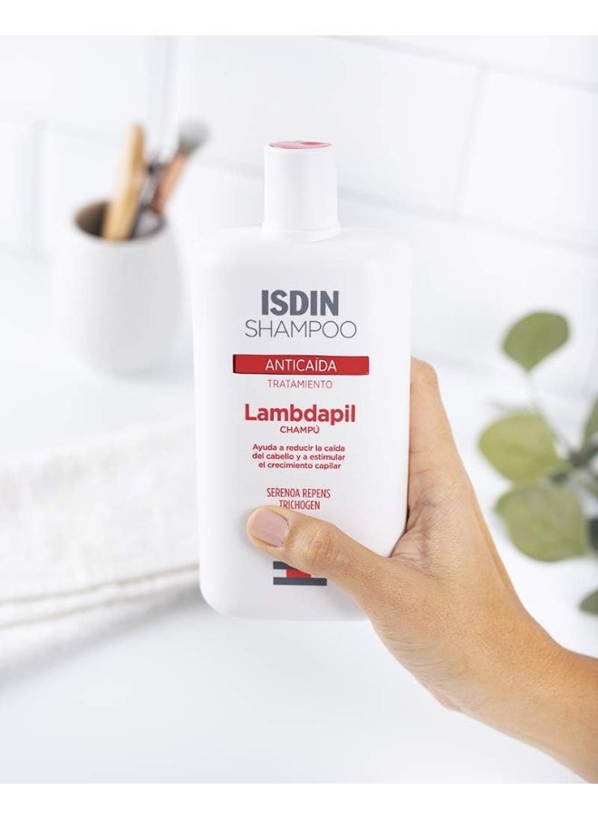 Isdin Lambdapil Anti-Hair Loss Shampoo (200Ml) | Helps Reduce Excessive Hair Loss And Stimulate Follicle Growth