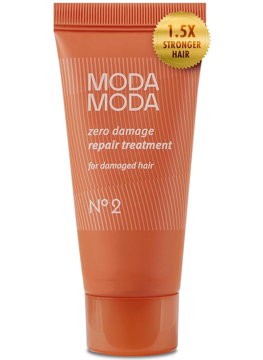 MODAMODA Zero Extreme Damaged Hair Repair Keratin Conditioner for All Hair Types  10Second Bond Strengthener  Volume w 17 Amino Acids  Polyphenols No Animal Trials 705 oz