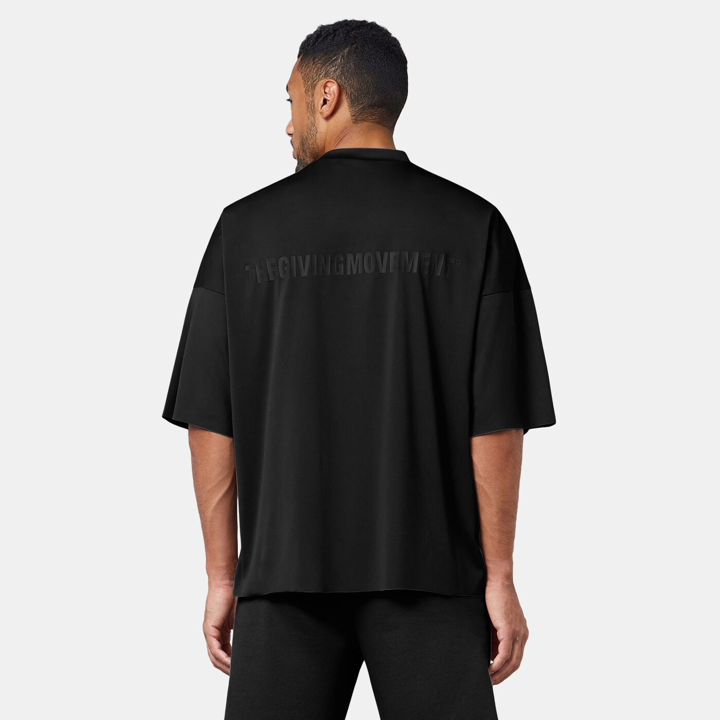 Men's Exaggerated Sleeve Reflective T-Shirt