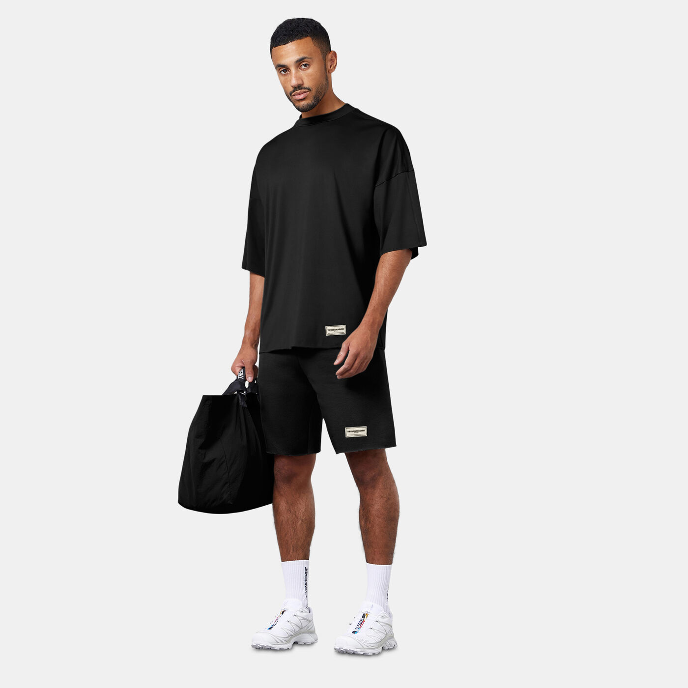 Men's Exaggerated Sleeve Reflective T-Shirt