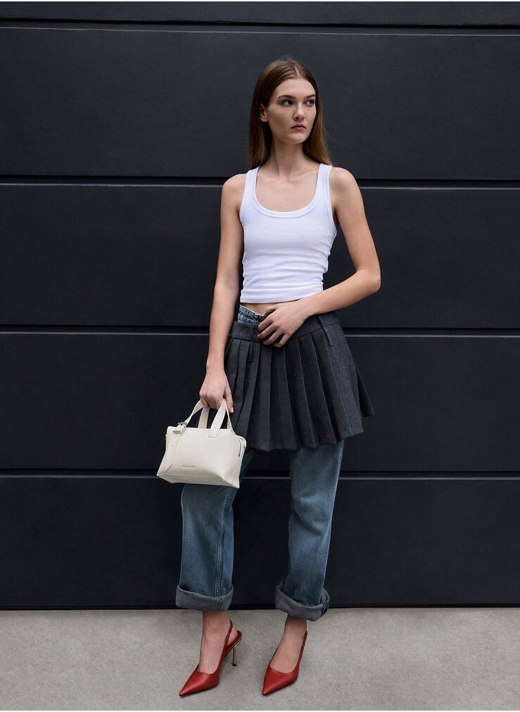 Charles & Keith Marceline Bowling Bag