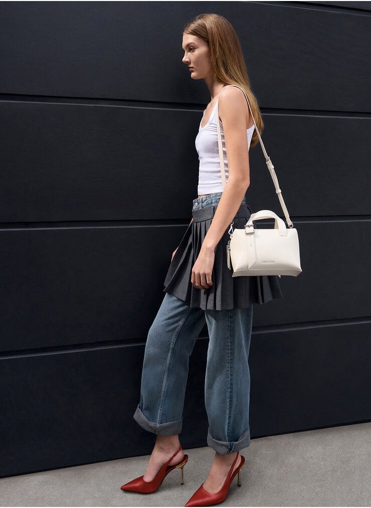 Charles & Keith Marceline Bowling Bag
