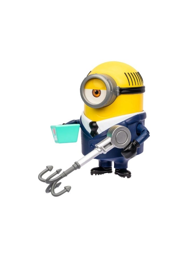 Despicable Me 4 AVL Mel Despicably Deluxe Minion Collectible Figure