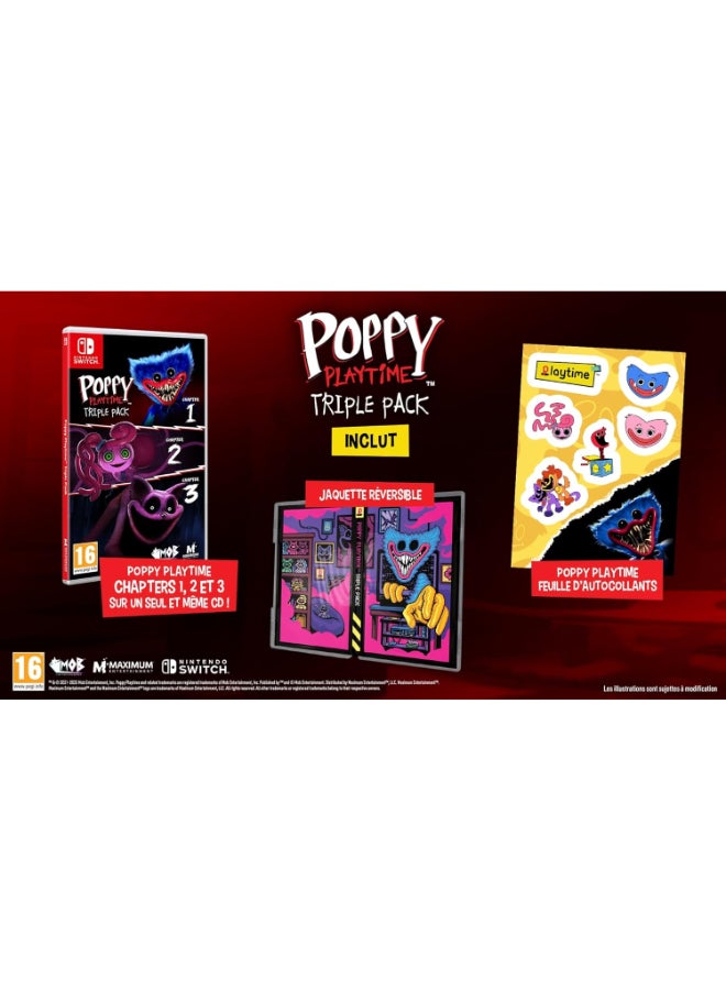 Poppy Playtime Triple Pack - Nintendo Switch