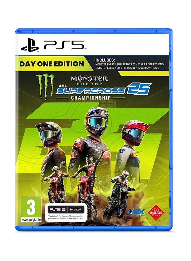 Monster Energy Supercross 25 Day One Edition - PlayStation 5 (PS5)