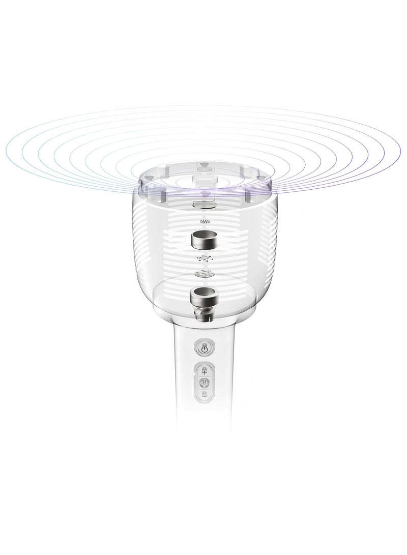 Mi Karaoke Microphone,Bluetooth 5.1 DSP Chip Noise Cancellation Stereo Rechargeable XMKGMKF01YM black