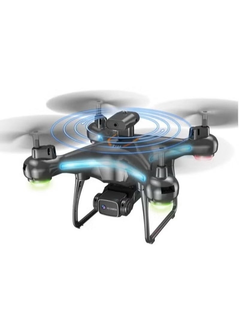 F192 Drone with HD Camera – 90° Remote ESC Camera, Multifunctional Mini Drone with Optical Flow Positioning, Handless Mode, Altitude Mode, 360° Flip, WiFi, One Key Return, Obstacle Avoidance, LED Lights