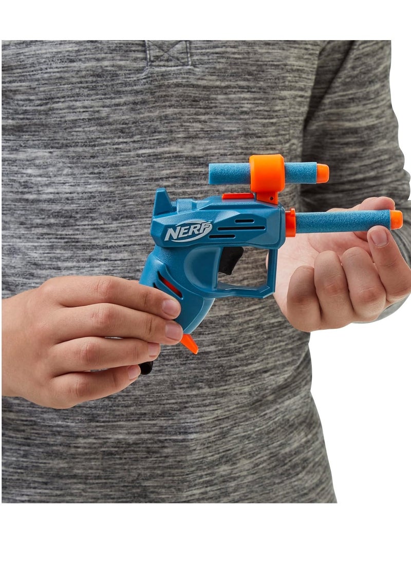 Elite 2.0 Ace SD-1 Dart Blaster, 2 Elite Darts, Pull Handle, Integrated Dart Holder for 1 Dart