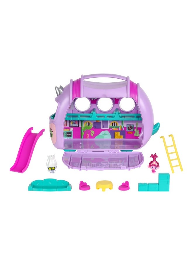DreamWorks Trolls Band Together Mineez 10 Piece Rhonda Play and Display Case