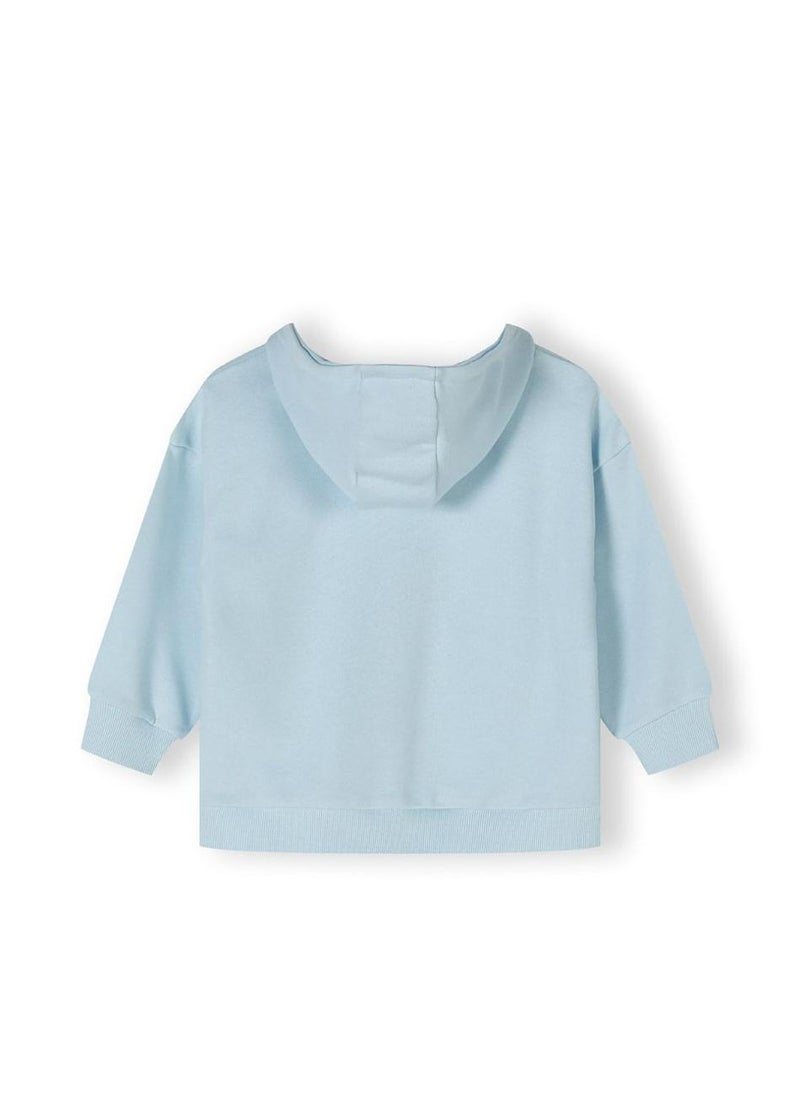 Teens Oversized Zip Through Hoodie