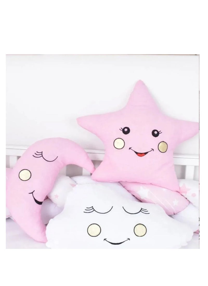 Factory Price Kids Bedding Pillow Set Pink – 3 Pieces