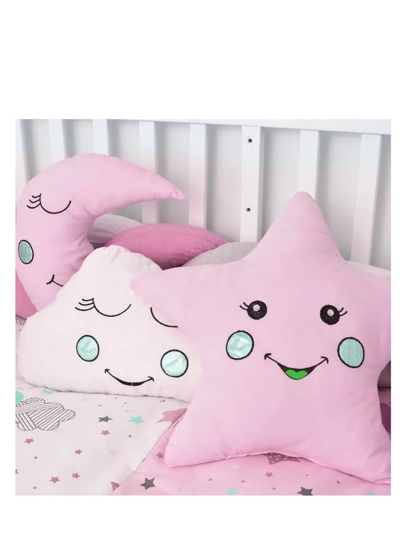 Factory Price Kids Bedding Pillow Set Pink – 3 Pieces