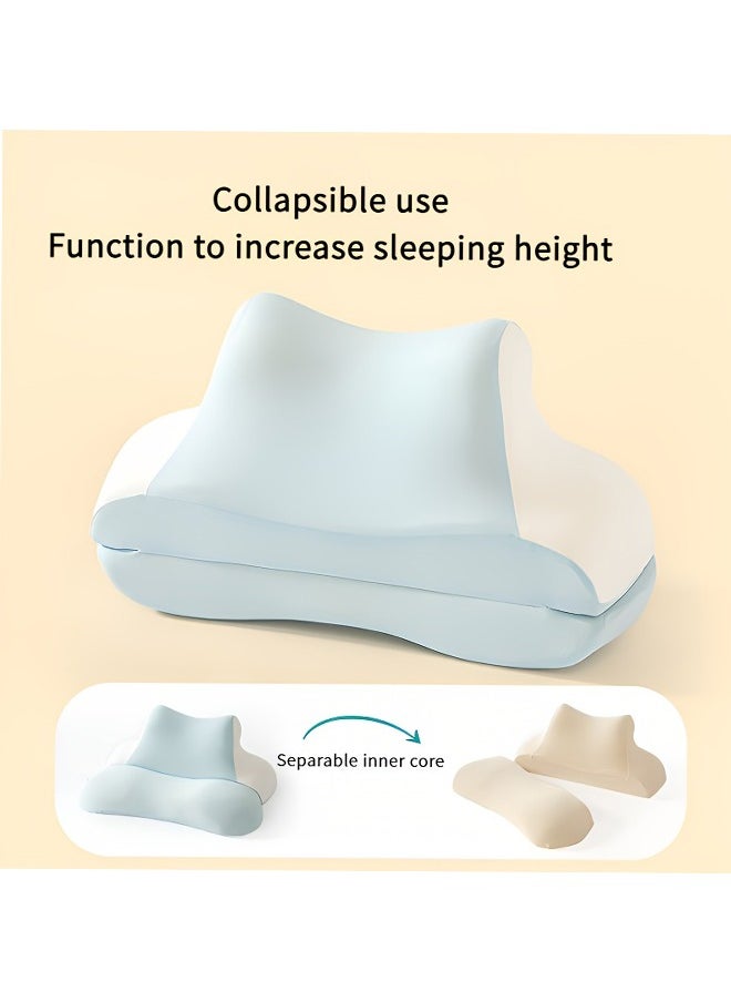 Multi functional Fat Cat Pillow, Pillow Protects Cervical Neck Pillow, Bedhead Cushion