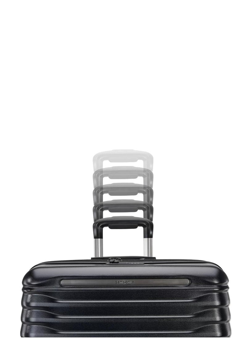 Element 2 Piece Hardside Luggage Set in Black, Black, Medium, Large, Hardside Luggage