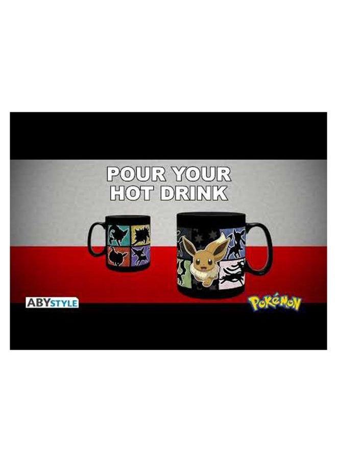 Pokemon - Mug Heat Change - 460 Ml - Eevee - Cardboard Box X