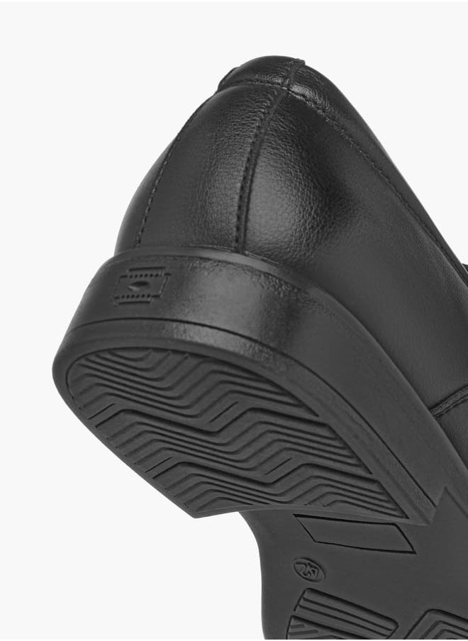 Men's Perforation Detail Slip-On Loafers