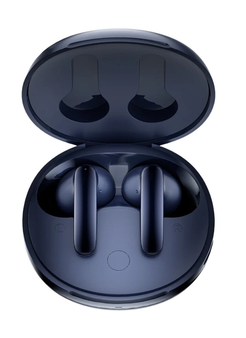 T13 ANC 2 Truly Wireless ANC Earbuds With Noice Cancellation,30 Hours Long Battery Life, 5.3 Bluetooth Multipoint & Stable Connections - Deep Blue