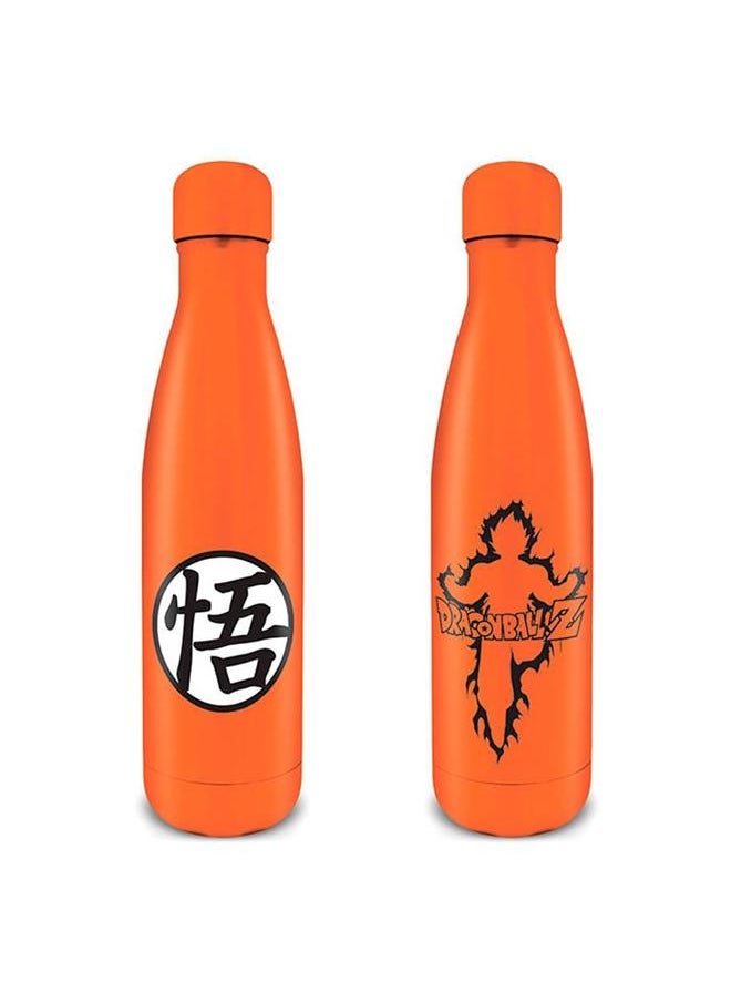 Dragon Ball Z Goku Kanji Metal Drink Bottle