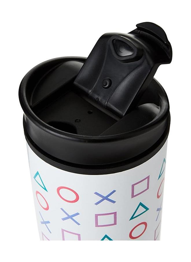 Pyramid Playstation Shapes Metal Travel Mug