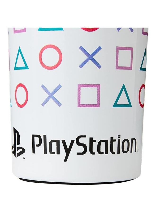 Pyramid Playstation Shapes Metal Travel Mug