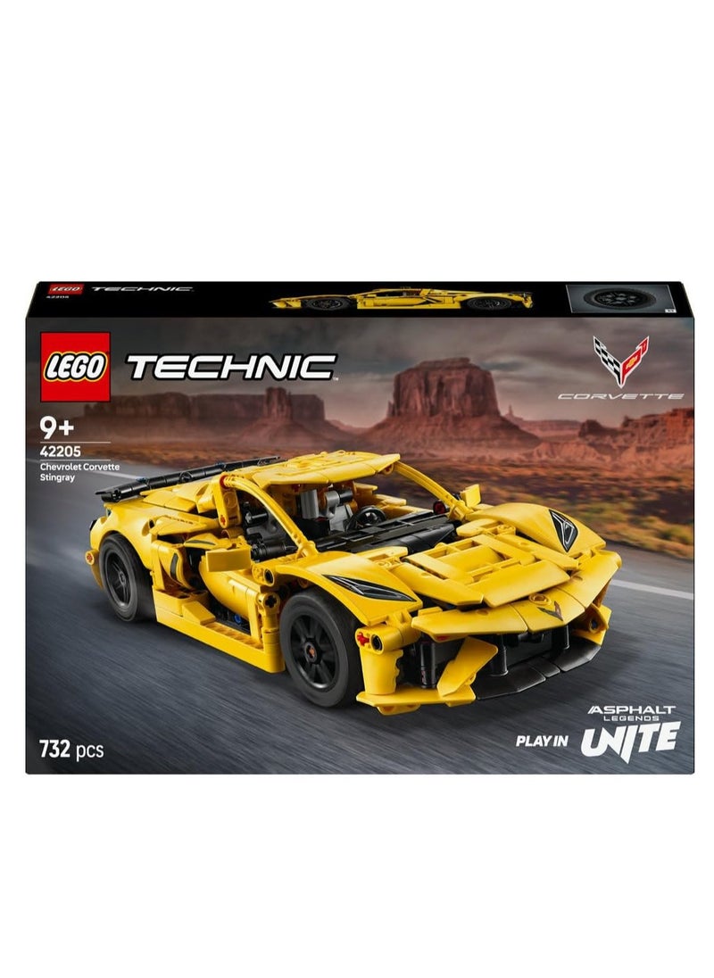 LEGO Chevrolet Corvette Stingray Building Set Toy 42205