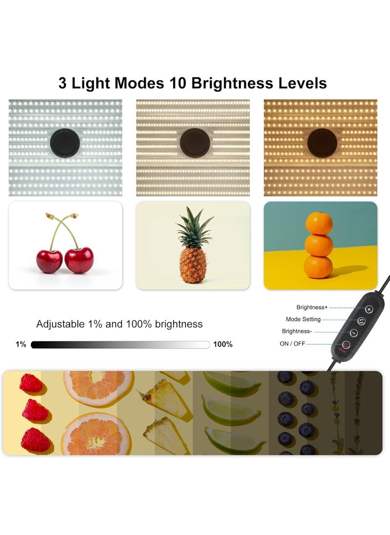 40cm/15.8 Inch Ring LED Panel Folding Portable Light Photo Lighting Studio Shooting Tent Box Kit with 4 Backdrops of double Color 672 LED