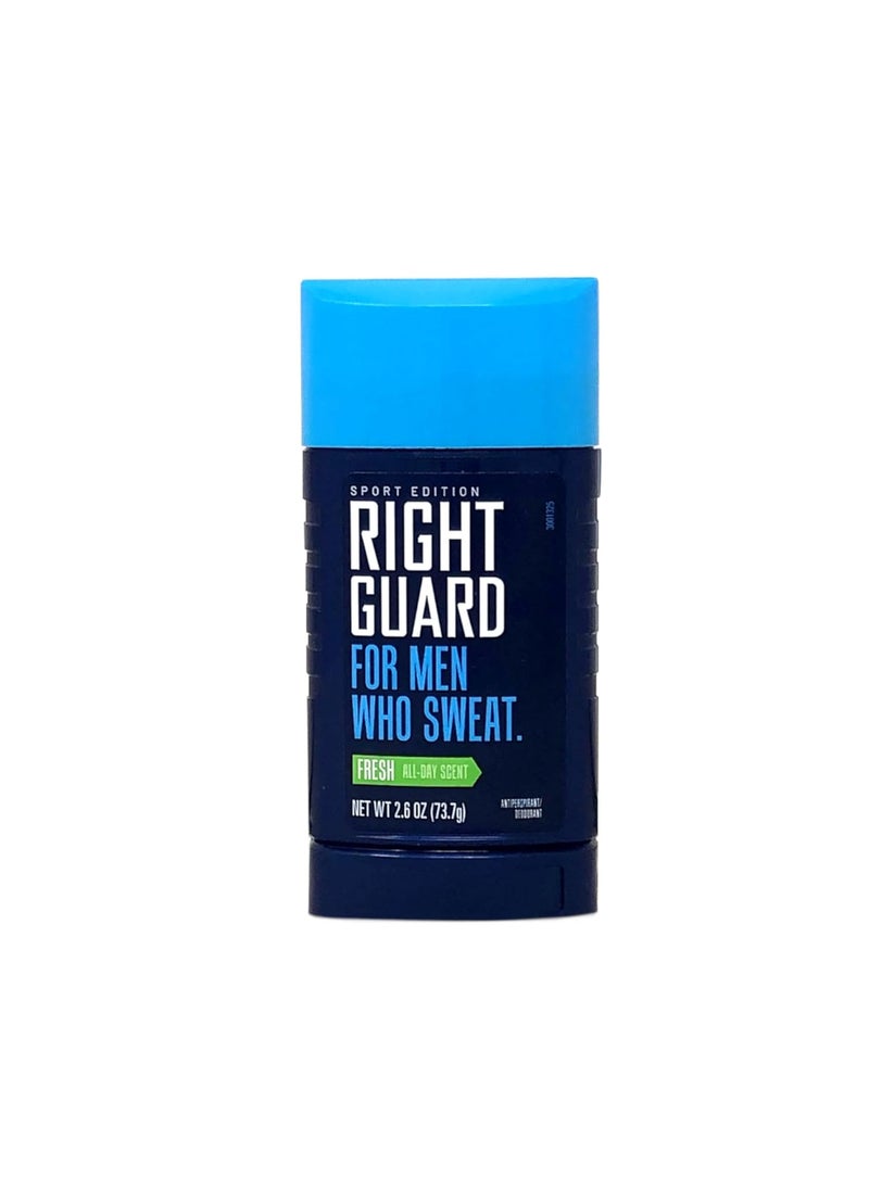 Right Guard Sport Invisible Solid, Fresh, 2.6 Ounce